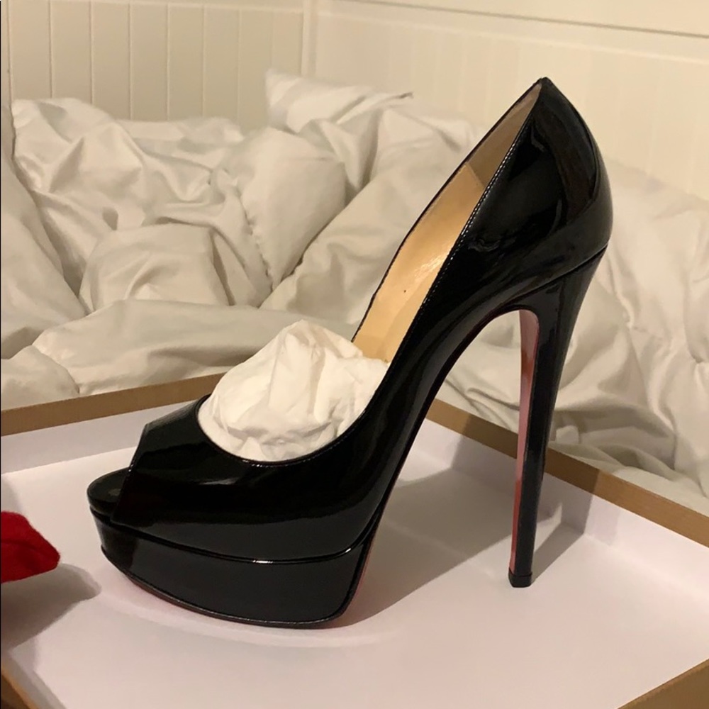 Christian Louboutin Lady Peep 150 Platform - Picture 4 of 7